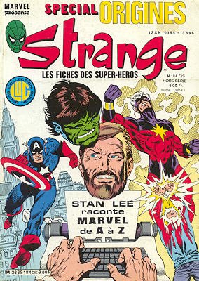 couverture, jaquette Strange Special Origines 184 Kiosque (1981 - 1988) (Lug) Comics