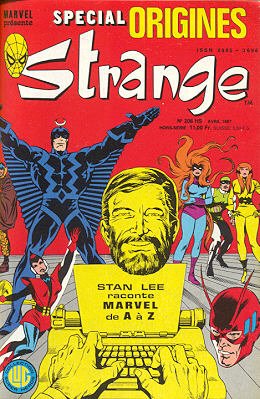 couverture, jaquette Strange Special Origines 208 Kiosque (1981 - 1988) (Lug) Comics