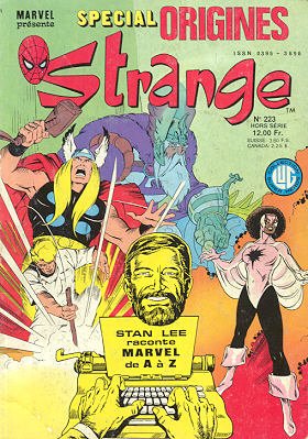 couverture, jaquette Strange Special Origines 223 Kiosque (1981 - 1988) (Lug) Comics