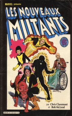 couverture, jaquette Top BD 4  - Les Nouveaux MutantsKiosque (1983 - 1988) (Lug) Comics