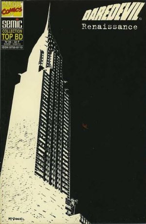 couverture, jaquette Top BD 38  - Daredevil - Renaissance (vol.1)Kiosque (1989 - 1996) (SEMIC BD) Comics