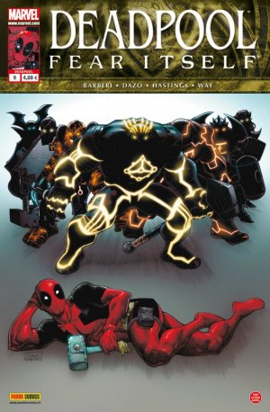couverture, jaquette Deadpool 9  - Fear itself (1/2)Kiosque V2 (2011 - 2012) (Panini Comics) Comics