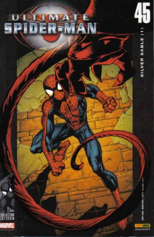 couverture, jaquette Ultimate Spider-Man 45  - silver sable (1)Kiosque V1 (2001 - 2009) (Panini Comics) Comics