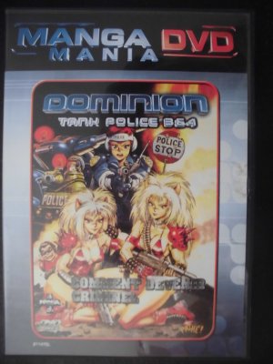 couverture, jaquette Dominion Tank Police 2 MANGA MANIA (Manga video) OAV
