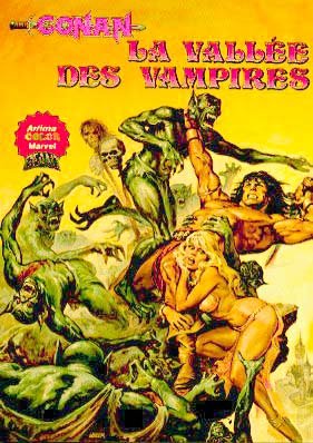 couverture, jaquette Conan 4  - La vallée des vampiresKiosque (1980 - 1984) (Artima) Comics