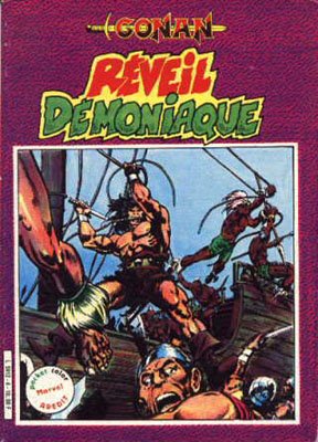 couverture, jaquette Conan 4  - Réveil démoniaqueKiosque (1981 - 1984) (Arédit) Comics