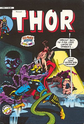 couverture, jaquette Thor 7 Kiosque (1983 - 1985) (Arédit) Comics