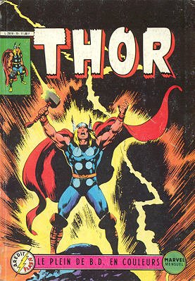 couverture, jaquette Thor 15 Kiosque (1983 - 1985) (Arédit) Comics