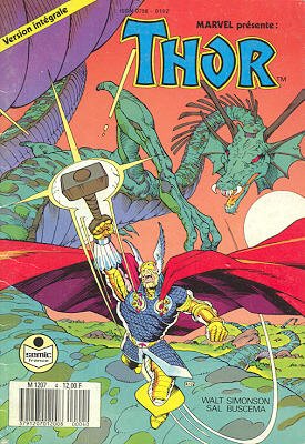 couverture, jaquette Thor 4 Kiosque (1989 - 1993) (SEMIC BD) Comics