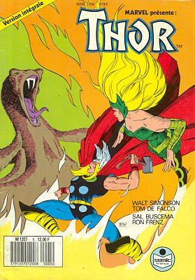 couverture, jaquette Thor 5 Kiosque (1989 - 1993) (SEMIC BD) Comics