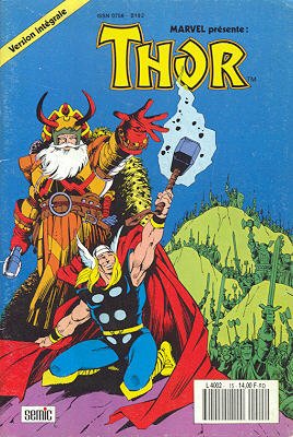 couverture, jaquette Thor 15 Kiosque (1989 - 1993) (SEMIC BD) Comics