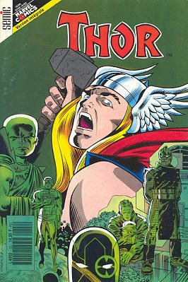 couverture, jaquette Thor 22 Kiosque (1989 - 1993) (SEMIC BD) Comics