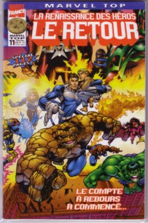 couverture, jaquette Marvel Top 11  - La renaissance des héros - Le retourKiosque V1 (1997 - 2000) (Panini Comics) Comics