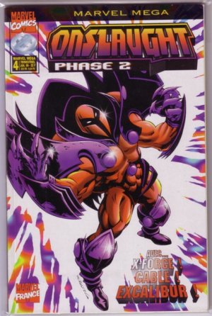 couverture, jaquette Marvel Mega 4  - Onslaught Phase 2Kiosque (1997 - 2006) (Panini Comics) Comics