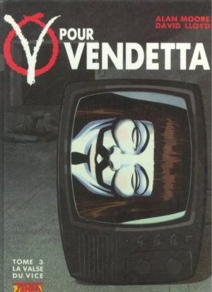 couverture, jaquette V pour Vendetta 3  - La valse du viceSimple (1989) (Zenda) Comics