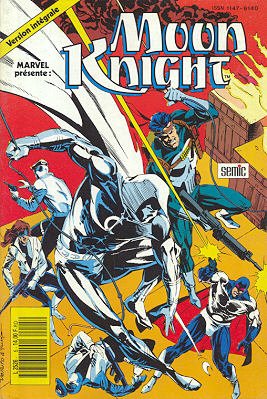 couverture, jaquette Moon Knight 5 Kiosque (1990 - 1992) (SEMIC BD) Comics