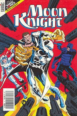 couverture, jaquette Moon Knight 8 Kiosque (1990 - 1992) (SEMIC BD) Comics