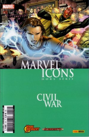 couverture, jaquette Marvel Icons Hors Série 10  - Civil War Kiosque (2005 - 2011) (Panini Comics) Comics