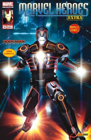 Marvel Heroes Extra 5 - Iron Man - Tron variant 