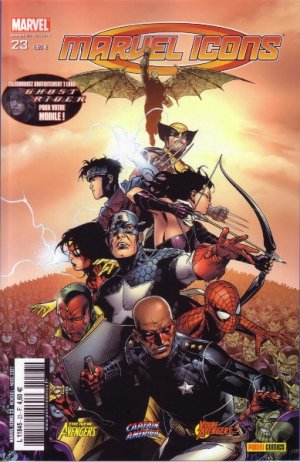 couverture, jaquette Marvel Icons 23  - Le blitz du XXIème siècleKiosque V1 (2005 - 2011) (Panini Comics) Comics