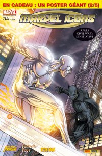 couverture, jaquette Marvel Icons 34  - Iron Man: directeur du S.H.I.E.L.DKiosque V1 (2005 - 2011) (Panini Comics) Comics