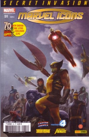 couverture, jaquette Marvel Icons 51  - Secret InvasionKiosque V1 (2005 - 2011) (Panini Comics) Comics