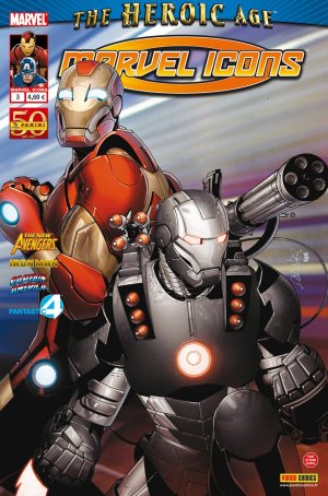 Invincible Iron Man # 3 Kiosque V2 (2011 - 2012)