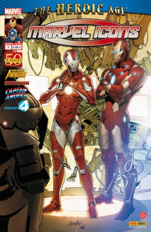 couverture, jaquette Marvel Icons 5  - Stark résistanceKiosque V2 (2011 - 2012) (Panini Comics) Comics