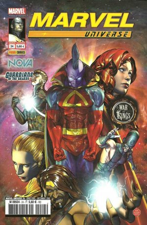 couverture, jaquette Marvel Universe 24  - War of Kings 7/7Kiosque V1 (2007 - 2012) (Panini Comics) Comics