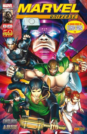 couverture, jaquette Marvel Universe 29  - Chaos War 1/3Kiosque V1 (2007 - 2012) (Panini Comics) Comics