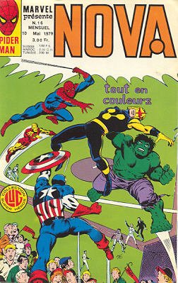 couverture, jaquette Nova 16  - 16Kiosque (1978 - 1988) (Lug) Comics