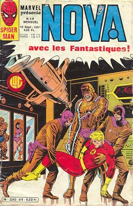 couverture, jaquette Nova 44  - 44Kiosque (1978 - 1988) (Lug) Comics