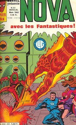 couverture, jaquette Nova 50  - 50Kiosque (1978 - 1988) (Lug) Comics