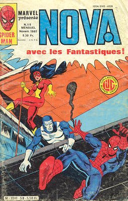 couverture, jaquette Nova 58  - 58Kiosque (1978 - 1988) (Lug) Comics