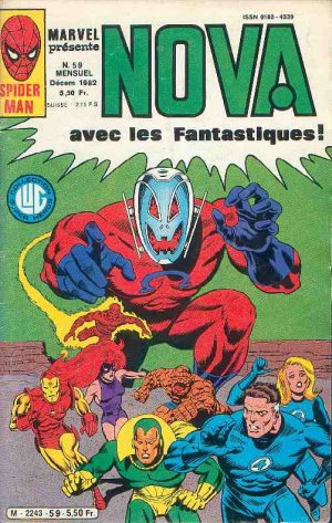 couverture, jaquette Nova 59  - 59Kiosque (1978 - 1988) (Lug) Comics