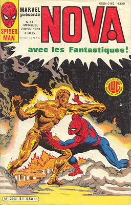 couverture, jaquette Nova 61  - 61Kiosque (1978 - 1988) (Lug) Comics