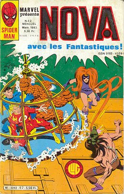 couverture, jaquette Nova 62  - 62Kiosque (1978 - 1988) (Lug) Comics