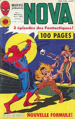 couverture, jaquette Nova 63  - 63Kiosque (1978 - 1988) (Lug) Comics
