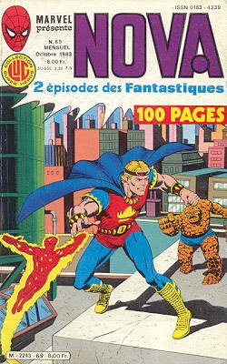 couverture, jaquette Nova 69  - 69Kiosque (1978 - 1988) (Lug) Comics