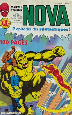 couverture, jaquette Nova 72  - 72Kiosque (1978 - 1988) (Lug) Comics