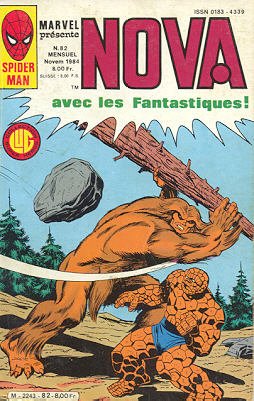 couverture, jaquette Nova 82  - 82Kiosque (1978 - 1988) (Lug) Comics