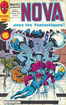 couverture, jaquette Nova 84  - 84Kiosque (1978 - 1988) (Lug) Comics