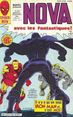 couverture, jaquette Nova 104  - 104Kiosque (1978 - 1988) (Lug) Comics