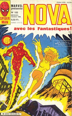 couverture, jaquette Nova 105  - 105Kiosque (1978 - 1988) (Lug) Comics