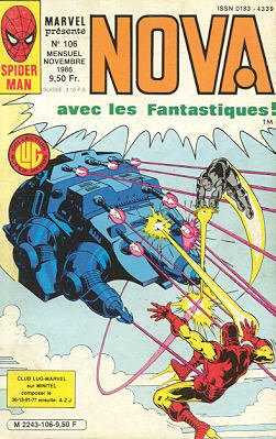 couverture, jaquette Nova 106  - 106Kiosque (1978 - 1988) (Lug) Comics