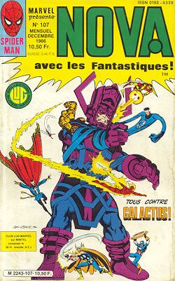couverture, jaquette Nova 107  - 107Kiosque (1978 - 1988) (Lug) Comics