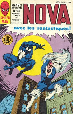 couverture, jaquette Nova 109  - 109Kiosque (1978 - 1988) (Lug) Comics