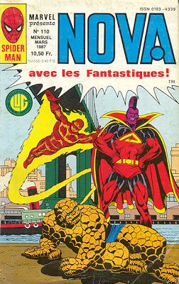 couverture, jaquette Nova 110  - 110Kiosque (1978 - 1988) (Lug) Comics