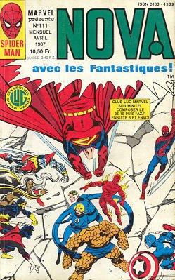 couverture, jaquette Nova 111  - 111Kiosque (1978 - 1988) (Lug) Comics