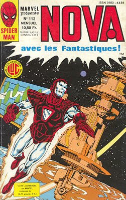 couverture, jaquette Nova 113  - 113Kiosque (1978 - 1988) (Lug) Comics